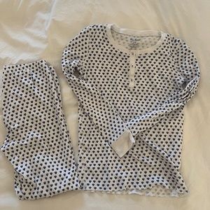Roller Rabbit Blue Heart Pajamas, kids size 12